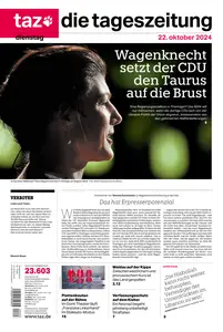 taz die tageszeitung  - 22 Oktober 2024