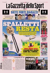 La Gazzetta dello Sport - 23 Maggio 2026