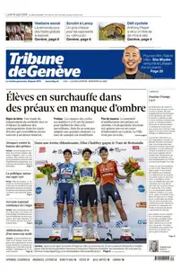 Tribune de Genève - 18 Août 2025