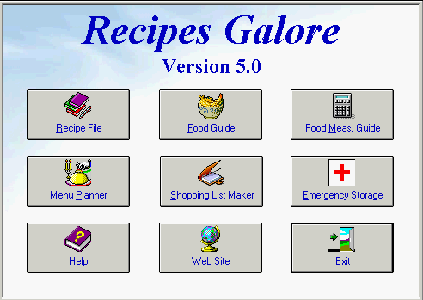 Recipes Galore ver.5.0
