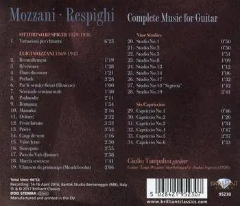 Giulio Tampalini - Mozzani - Respighi: Complete Music for Guitar (2017)