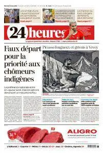 24 Heures du Mercredi 27 Juin 2018