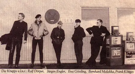 Die Krupps - Entering the Arena (1985) Sweden Reissue 1993