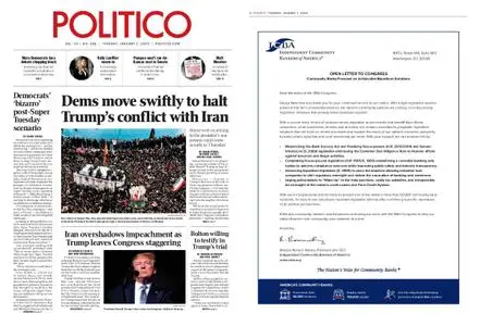 Politico – January 07, 2020