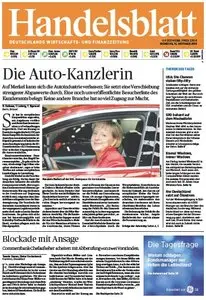 Handelsblatt vom 15 Oktober 2013