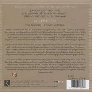 Vox Luminis, Lionel Meunier - J.S. Bach, J.C. Bach & J.M. Bach: Motetten (2015)