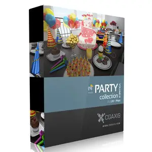 CGAxis Models Volume 13: Party Collection