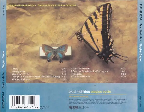 Brad Mehldau - Elegiac Cycle (1999) {Warner}