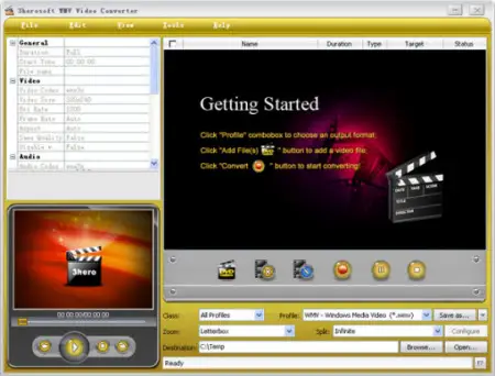 3herosoft WMV Video Converter 3.3.0.0930