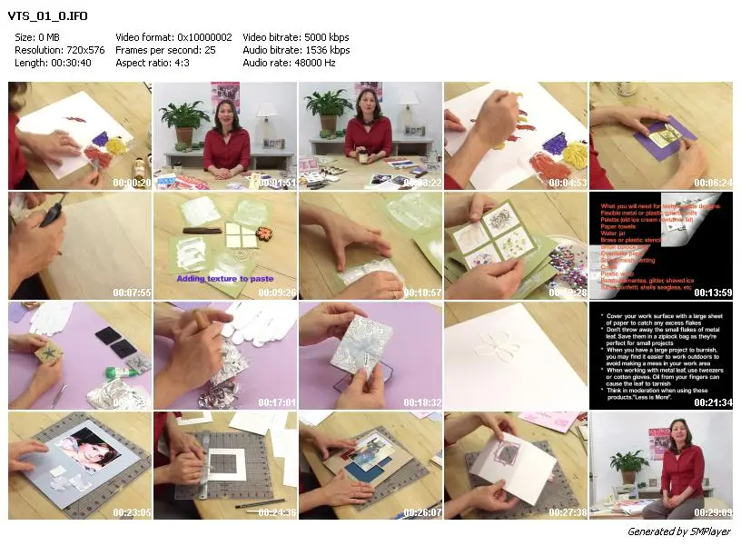 Creative Ideas Scrapbooking Creations DVD no 1 and no 2