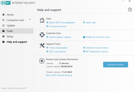 ESET NOD32 Antivirus / Internet Security 11.0.149.0