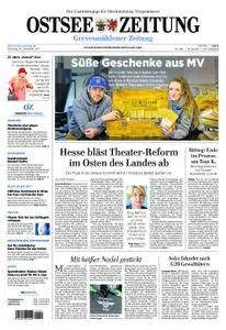 Ostsee Zeitung Grevesmühlener Zeitung - 19. Dezember 2017