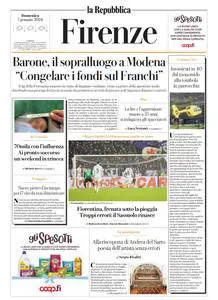 la Repubblica Firenze - 7 Gennaio 2024