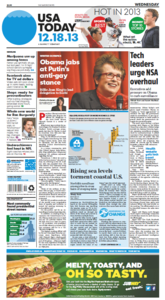 USA Today, 18. Dezember 2013