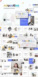 Educativa - School Education Powerpoint, Keynote and Google Slides