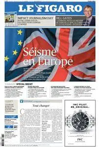 Le Figaro du Samedi 25 et Dimanche 26 Juin 2016