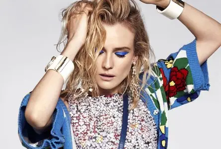 Diane Kruger by Nino Munoz for Harper’s BAZAAR Australia November 2014