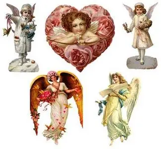 Angels - PNG Clipart for Photoshop