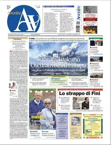 AVVENIRE DEL 16 APRILE 2010