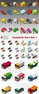 Vectors - Isometric Cars Set 7