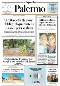la Repubblica Palermo - 13 Agosto 2020