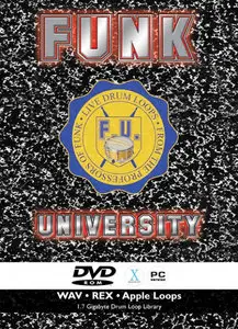Big Fish Audio Funk University WAV REX AiFF Apple Loops DVDR