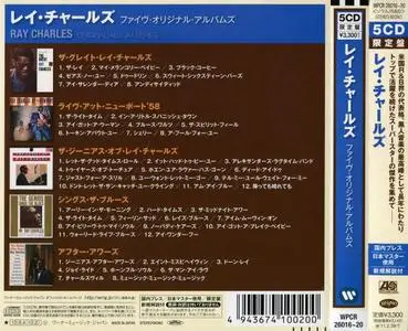 Ray Charles - Original Album Series (2010) [5CDs] {Warner Japan}