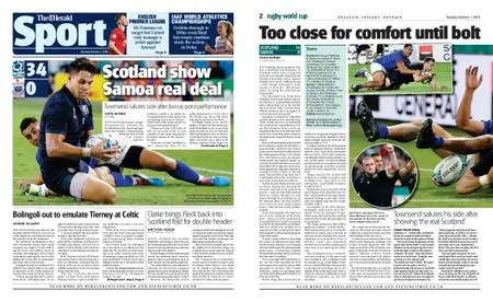 The Herald Sport (Scotland) – October 01, 2019