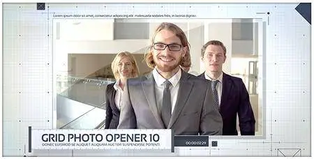 Grid Photo Opener - Corporate Slideshow - Project for After Effects (VideoHive)