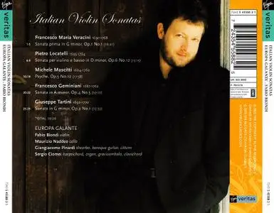 Fabio Biondi, Europa Galante - Italian Violin Sonatas (2003)