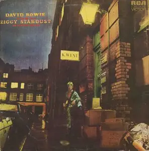 David Bowie ‎– Ziggy Stardust… {First UK,  NO Mainman} Vinyl Rip 24/96