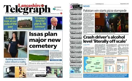 Lancashire Telegraph (Burnley, Pendle, Rossendale) – October 26, 2021