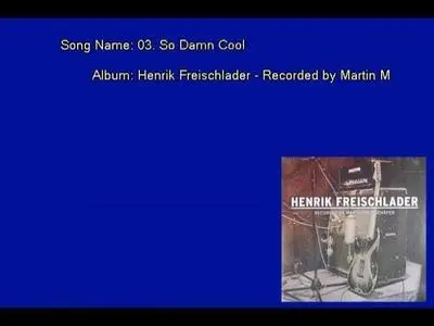 Henrik Freischlader - Recorded By Martin Meinschäfer (2009) [Vinyl Rip 16/44 & mp3-320 + DVD] Re-up