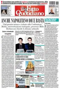 Il Fatto Quotidiano (11-12-09)