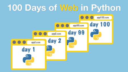 100 Days Of Web in Python Course