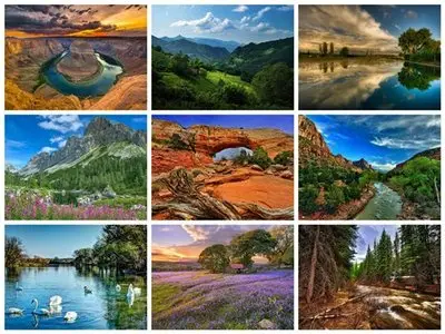 200 Beautiful Landscapes HD Wallpapers (Set 58)