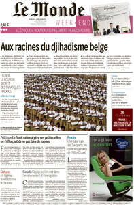 Le Monde du Dimanche 27 et Lundi 28 Mars 2016