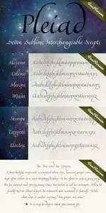 Pleiad Font Family