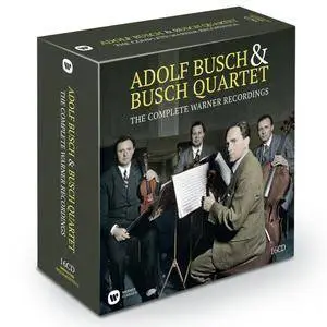 Adolf Busch And Busch Quartet - Complete Warner Recordings: Box Set 16CDs (2015)