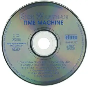 Rick Wakeman - Time Machine (1988) Repost