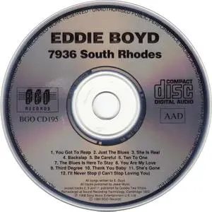 Eddie Boyd with Peter Green's Fleetwood Mac - 7936 South Rhodes (1968) Reissue 1993