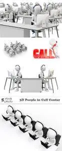 Photos - 3D People in Call Center