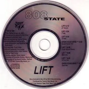 808 State - Lift (US CD5) (1991) {ZTT/Tommy Boy} **[RE-UP]**