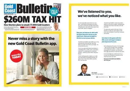 The Gold Coast Bulletin – March 15, 2018