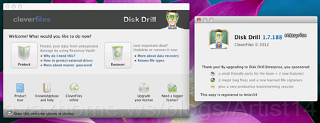 Disk Drill Enterprise v1.7.188 Multilingual Mac OS X