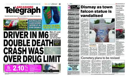 Lancashire Telegraph (Blackburn, Darwen, Hyndburn, Ribble Valley) – September 13, 2019