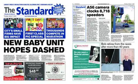 The Standard Frodsham & Helsby – October 11, 2018