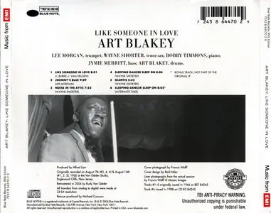 Art Blakey & The Jazz Messengers - Like Someone In Love (1960) (ft. Lee Morgan) {2004 BN RVG Remaster}