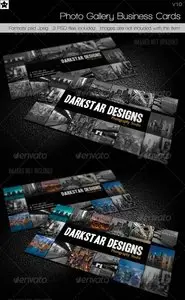 GraphicRiver Photo Gallery Business Cards