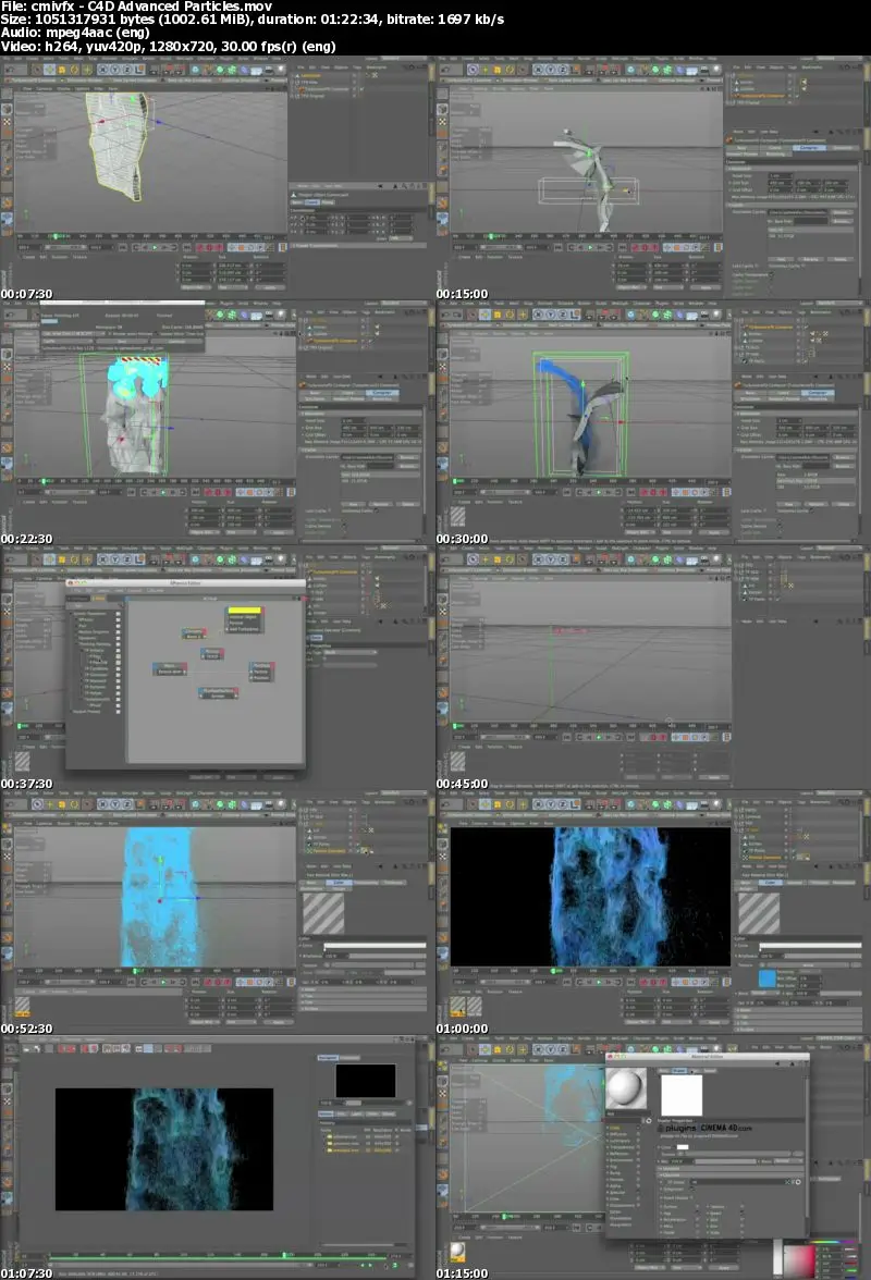 cmivfx - Cinema 4D Advanced Particles